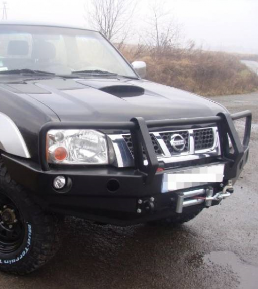 F4X4 - VOORBUMPER NISSAN NAVARA D22 01-04