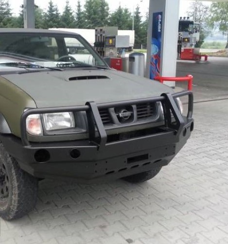 F4X4 - VOORBUMPER NISSAN NAVARA D22 97-00