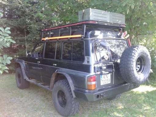 F4X4 - ACHTERBUMPER NISSAN PATROL Y60