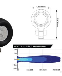 Vision-X: 1.7" Mini Solo Pod