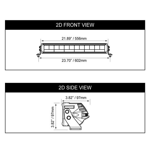 Vision-X: Shocker Dual Action LED Light Bar - Afbeelding 7