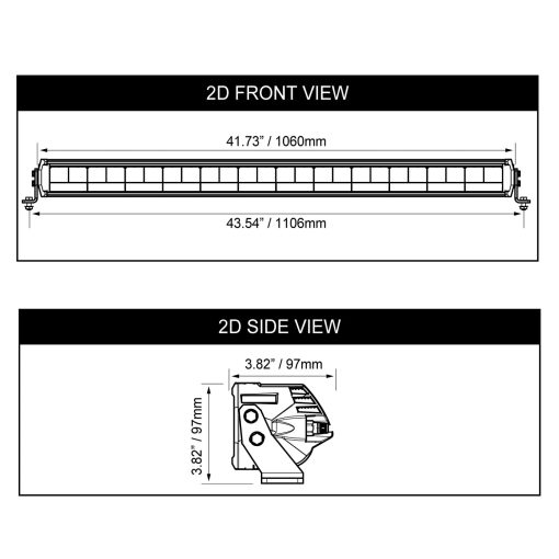 Vision-X: Shocker Dual Action LED Light Bar - Afbeelding 9