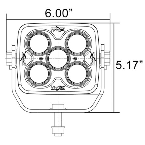 Vision-X: 4" Solstice Prime Square - Afbeelding 7