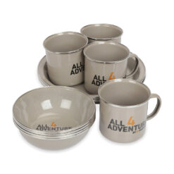 All4Adventure Enamel Dinner set ( 12 pcs )