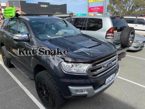 Kut Snake hood scoop - Ford Ranger T-REX - Gladde afwerking - Afbeelding 6
