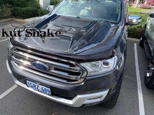 Kut Snake hood scoop - Ford Ranger T-REX - Gladde afwerking - Afbeelding 5