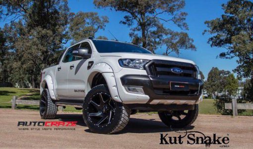 Spatbord verbreders Ford Ranger PX1, 2 en 3 - 55 mm breed - Gladde afwerking - Afbeelding 5