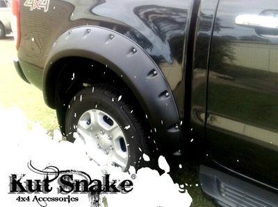 Spatbord verbreders Ford Ranger PX1, PX2 en PX3 "Monster" - 95 mm breed - Front Only