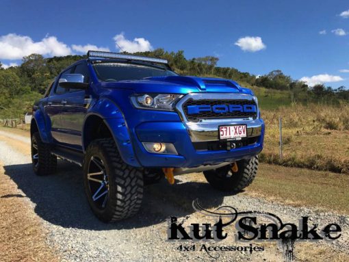 Spatbord verbreders Ford Ranger PX1, PX2 en PX3 - 95 mm breed - Gladde afwerking - Afbeelding 3