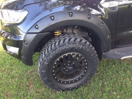 Spatbord verbreders voor Ford Ranger PX1, PX2 en PX3 Raptor/Wildtrak - 55 mm breed - FRONT ONLY