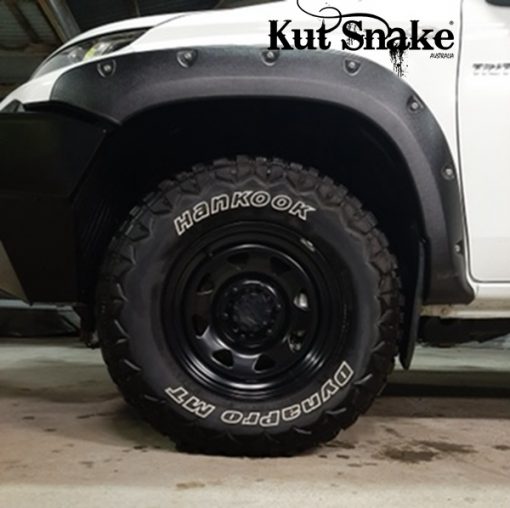 Spatbord verbreders voor Mitsubishi L200 MR - 2018+ - 70 mm breed - Afbeelding 6