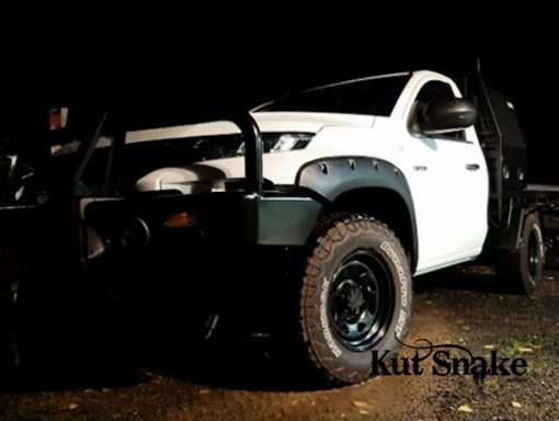 Spatbord verbreders voor Mitsubishi L200 MR - 2018+ - 70 mm breed - Afbeelding 2