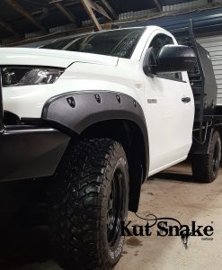 Spatbord verbreders voor Mitsubishi L200 MR - 2018+ - 70 mm breed