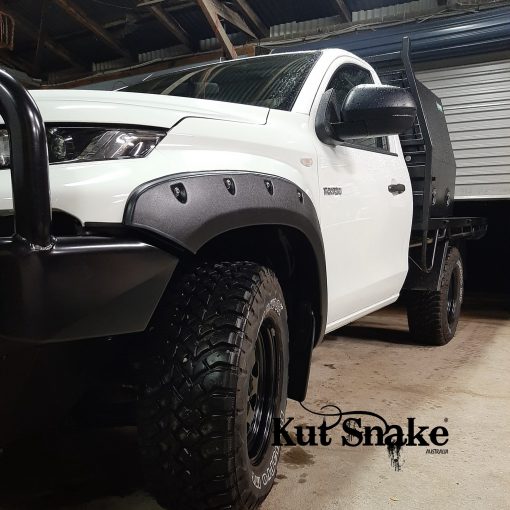 Spatbord verbreders voor Mitsubishi L200 MR - 2018+ - 70 mm breed