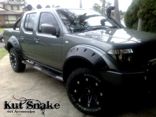 Spatbord verbreders Nissan Navara D40 - 75 mm breed