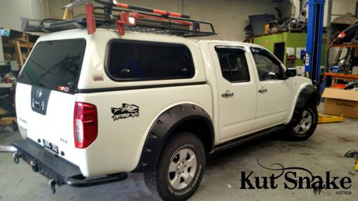 Spatbord verbreders Nissan Navara D40 - 75 mm breed - Afbeelding 4