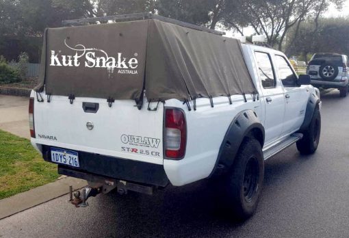 Spatbord verbreders voor Nissan Navara D22 - 80 mm breed - Afbeelding 9