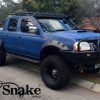 Spatbord verbreders voor Nissan Navara D22 - 80 mm breed