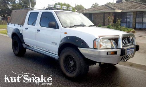 Spatbord verbreders voor Nissan Navara D22 - 80 mm breed - Afbeelding 7