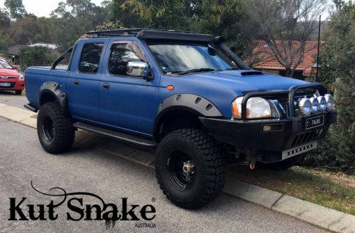 Spatbord verbreders voor Nissan Navara D22 - 80 mm breed
