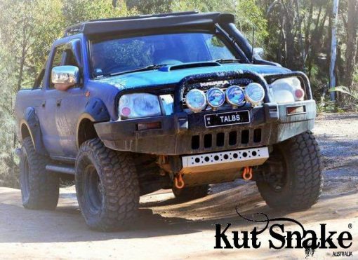 Spatbord verbreders voor Nissan Navara D22 - 80 mm breed - Afbeelding 4