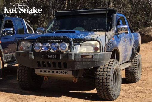 Spatbord verbreders voor Nissan Navara D22 - 80 mm breed - Afbeelding 3
