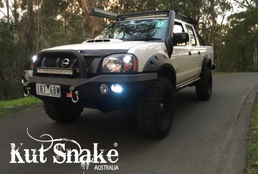 Spatbord verbreders voor Nissan Navara D22 - 80 mm breed - Afbeelding 2