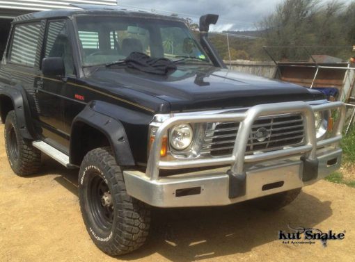Spatbord verbreders voor Nissan Patrol Y60 - 100mm breed - Afbeelding 10