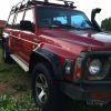 Spatbord verbreders voor Nissan Patrol Y60 - 100mm breed
