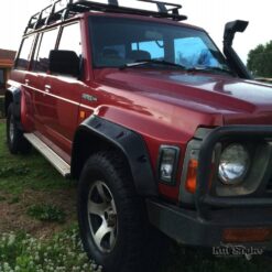 Spatbord verbreders voor Nissan Patrol Y60 - 100mm breed