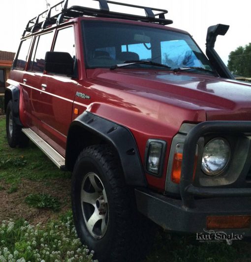 Spatbord verbreders voor Nissan Patrol Y60 - 100mm breed