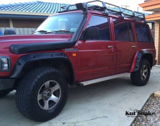Spatbord verbreders voor Nissan Patrol Y60 - 100mm breed - Afbeelding 8