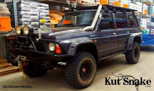 Spatbord verbreders voor Nissan Patrol Y60 - 100mm breed - Afbeelding 4