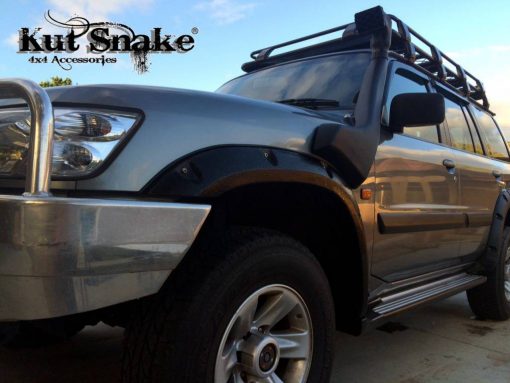 Spatbord verbreders voor Nissan Patrol Y61 GR - 50 mm breed - Front Only