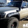 Spatbord verbreders voor Nissan Patrol Y61 series 4 - 70 mm breed