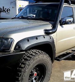 Spatbord verbreders voor Nissan Patrol Y61 series 4 - 70 mm breed