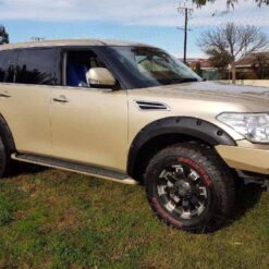 Spatbord verbreders voor Nissan Patrol Y62 - 60 mm breed