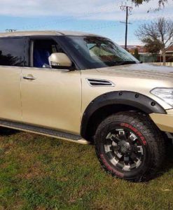 Spatbord verbreders voor Nissan Patrol Y62 - 60 mm breed