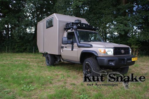 Spatbord verbreders voor Toyota Land Cruiser 79 2007+ - 50mm breed - Front Only - Afbeelding 3