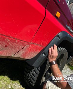 Spatbord verbreders voor Toyota Land Cruiser LJ7# /KZJ7# (series 2, 1990+) 4-Deurs - 50mm breed