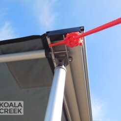 Alternative view of KOALA CREEK® - EXPLORER luifel grijs 300x250 cm. Rip-Stop polyester/katoen
