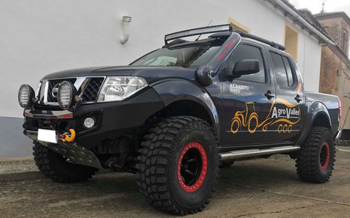 Roca Silva snorkel Nissan Navara D40
