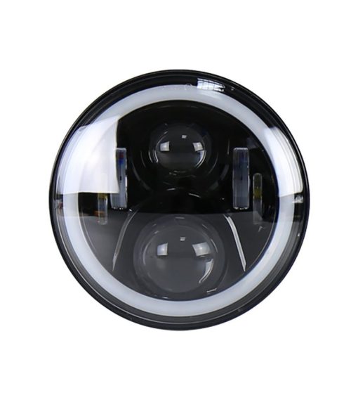 AngryMoose Black LED Angel Eyes LED koplamp