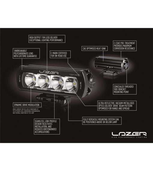 Lazer lights - Hilux Challenger/Invincible 2017+ Grille Kit - Afbeelding 4