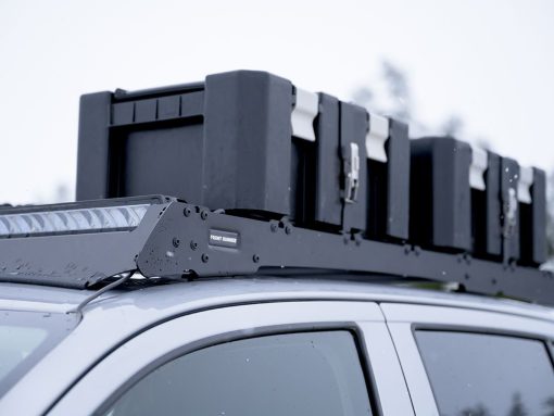 FRONT RUNNER - TOYOTA HILUX (2015-CURRENT) SLIMSPORT RACK 40" LICHT BALK WINDKAP - Afbeelding 8