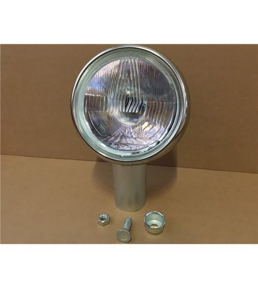 SIM 3206 Blank Chrome Dual Beam H4 - Afbeelding 6