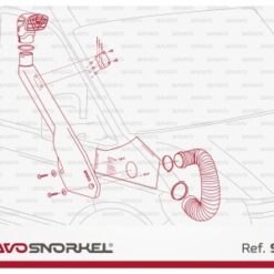 Bravo Snorkel MAN TGE / Volkswagen Crafter 2017+ - Afbeelding 3