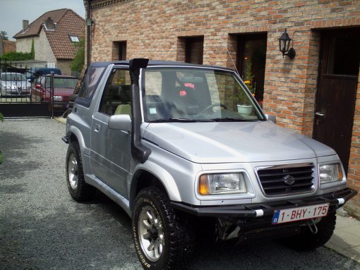 RV Snorkel Suzuki Vitara diesel en 2 liter benz