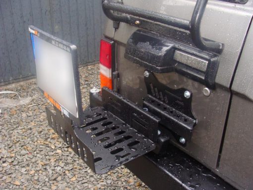F4X4 - JERRYCAN HOUDER NISSAN PATROL Y60 - Afbeelding 3