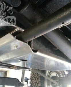 F4x4 - EXTRA ALUMINIUM BRANDSTOFTANK 55L VOOR NISSAN PATROL Y61 of GU4